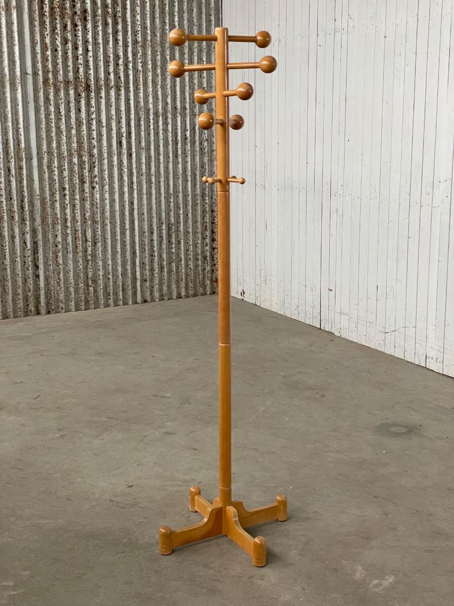 Vintage postmodern Coat rack 1970s design 