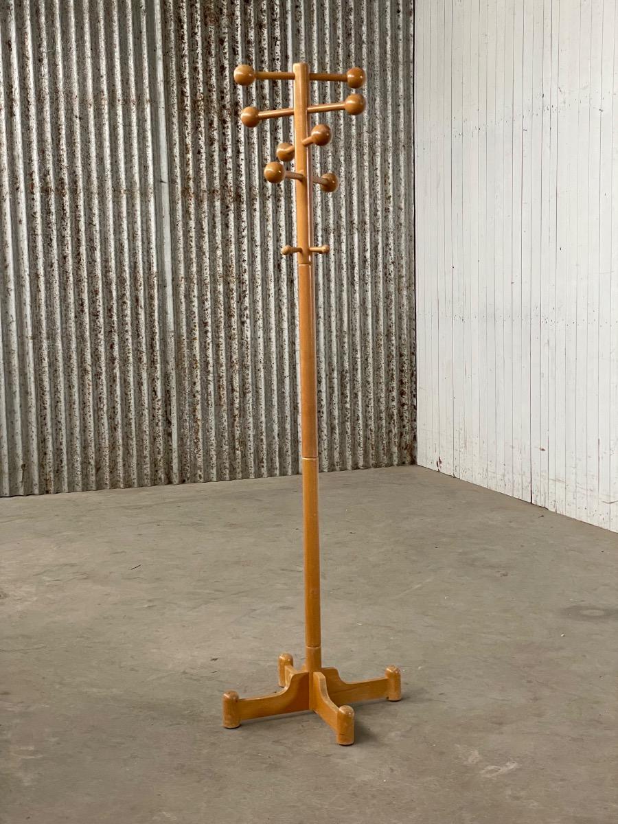 Vintage postmodern Coat rack 1970s design 