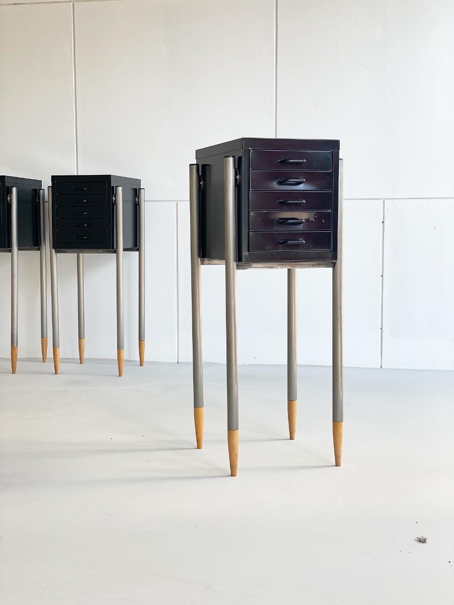 Vintage design drawer cabinets by Rob Eckhardt 1980s
