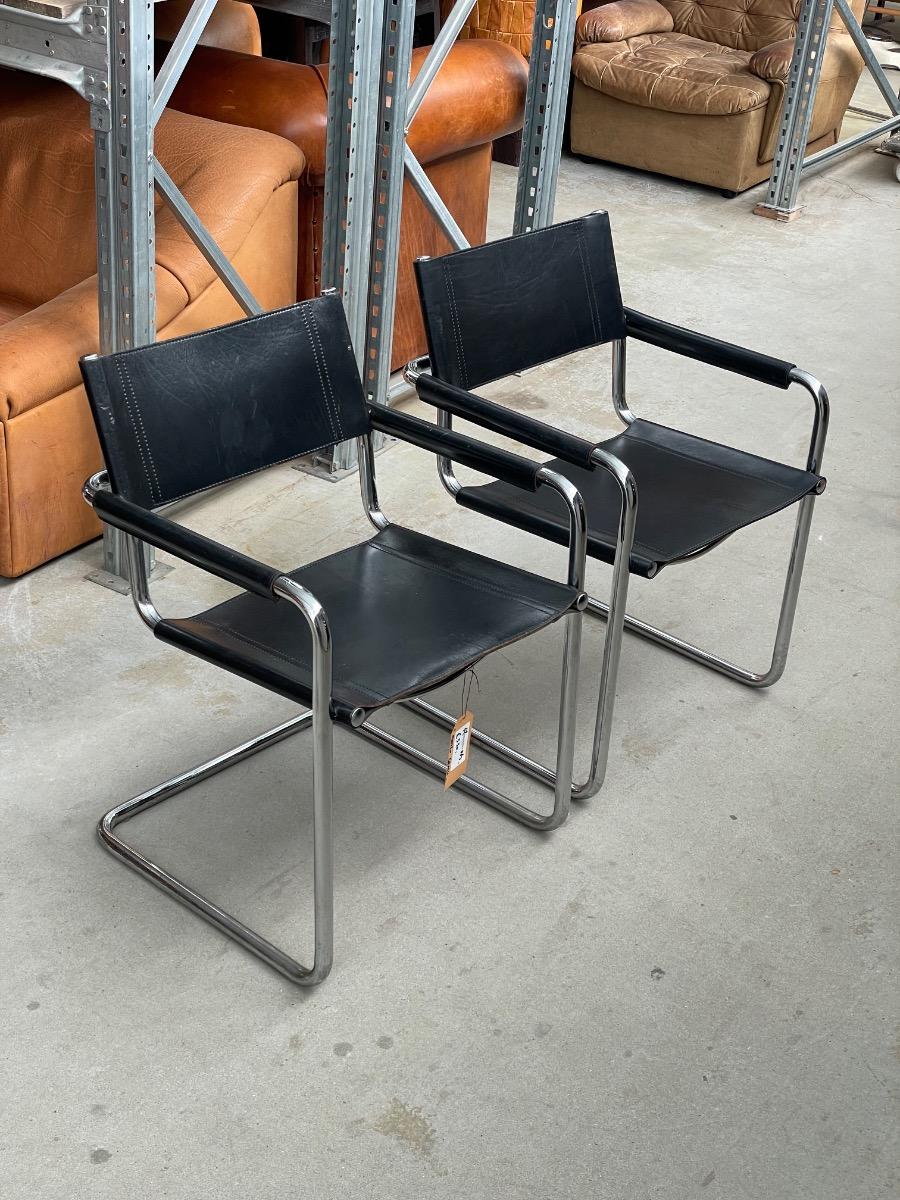 Vintage dining chairs Matteo Grassi, Italy 1970s