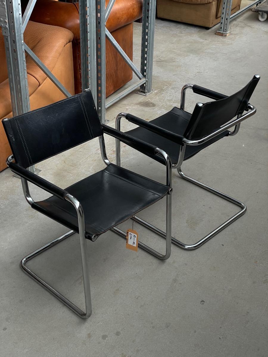 Vintage dining chairs Matteo Grassi, Italy 1970s