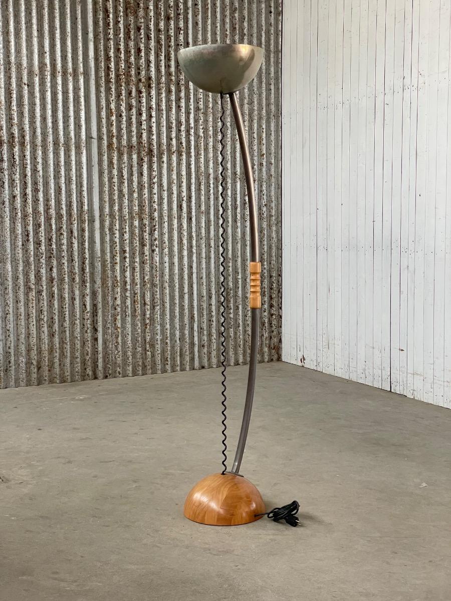Vintage floorlamp by Rob Eckhardt postmodern 1980s