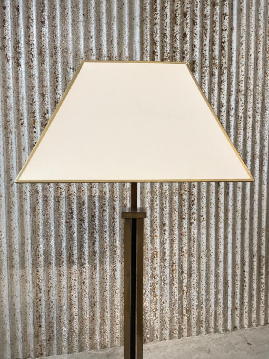 Vintage floorlamp - Lumiére France - Design 1970s - brass