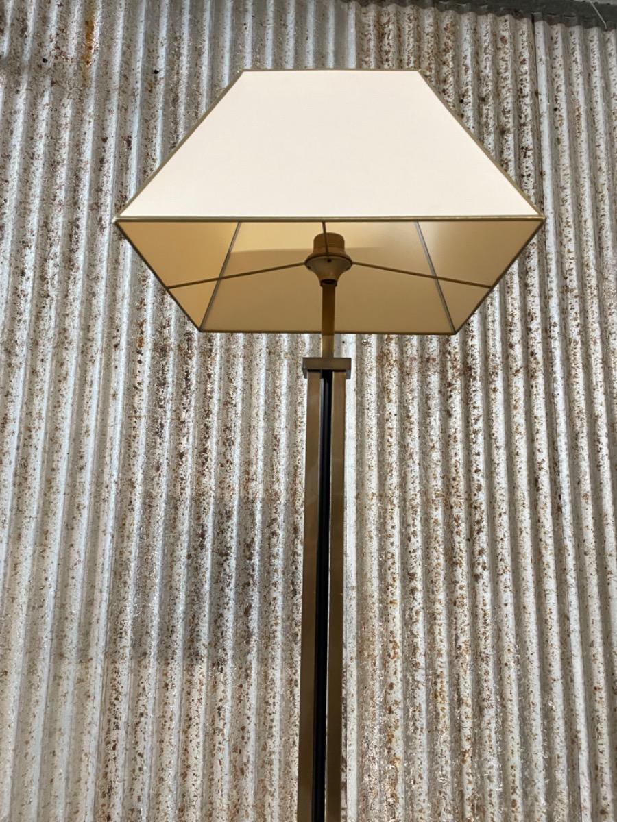 Vintage floorlamp - Lumiére France - Design 1970s - brass