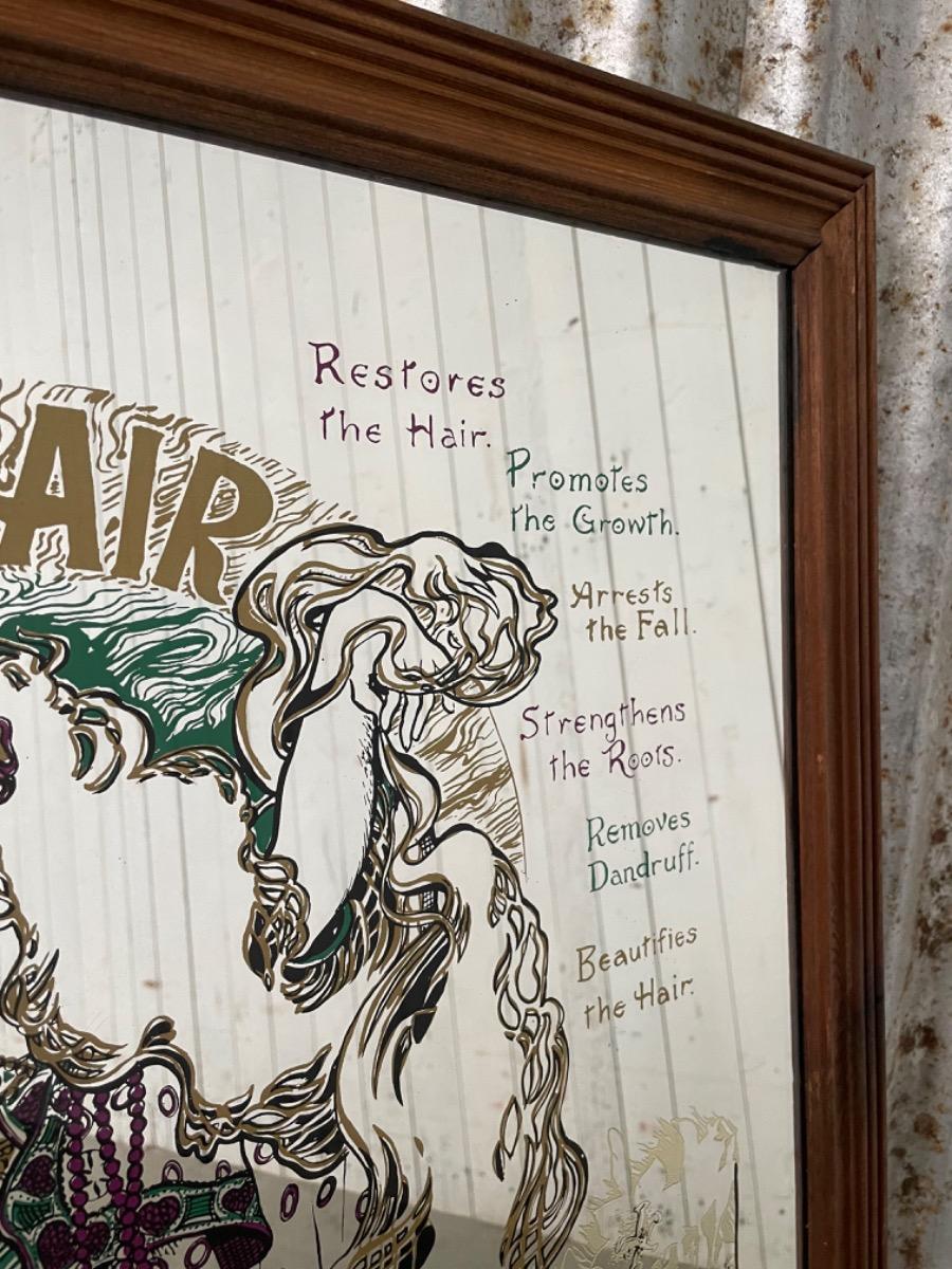 Vintage Harlene for hair Mirror - 1970s 