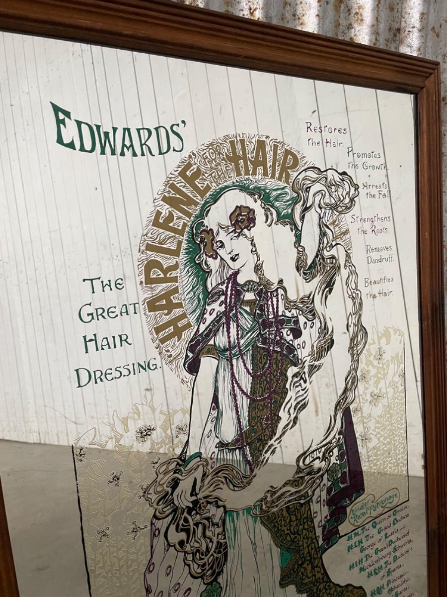 Vintage Harlene for hair Mirror - 1970s 