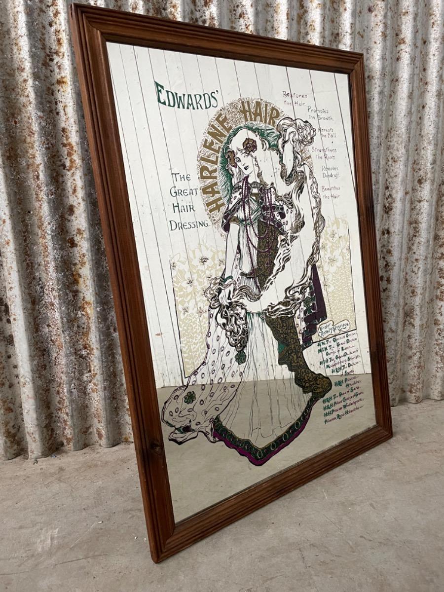 Vintage Harlene for hair Mirror - 1970s 