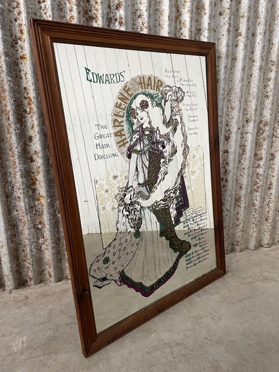 Vintage Harlene for hair Mirror - 1970s 
