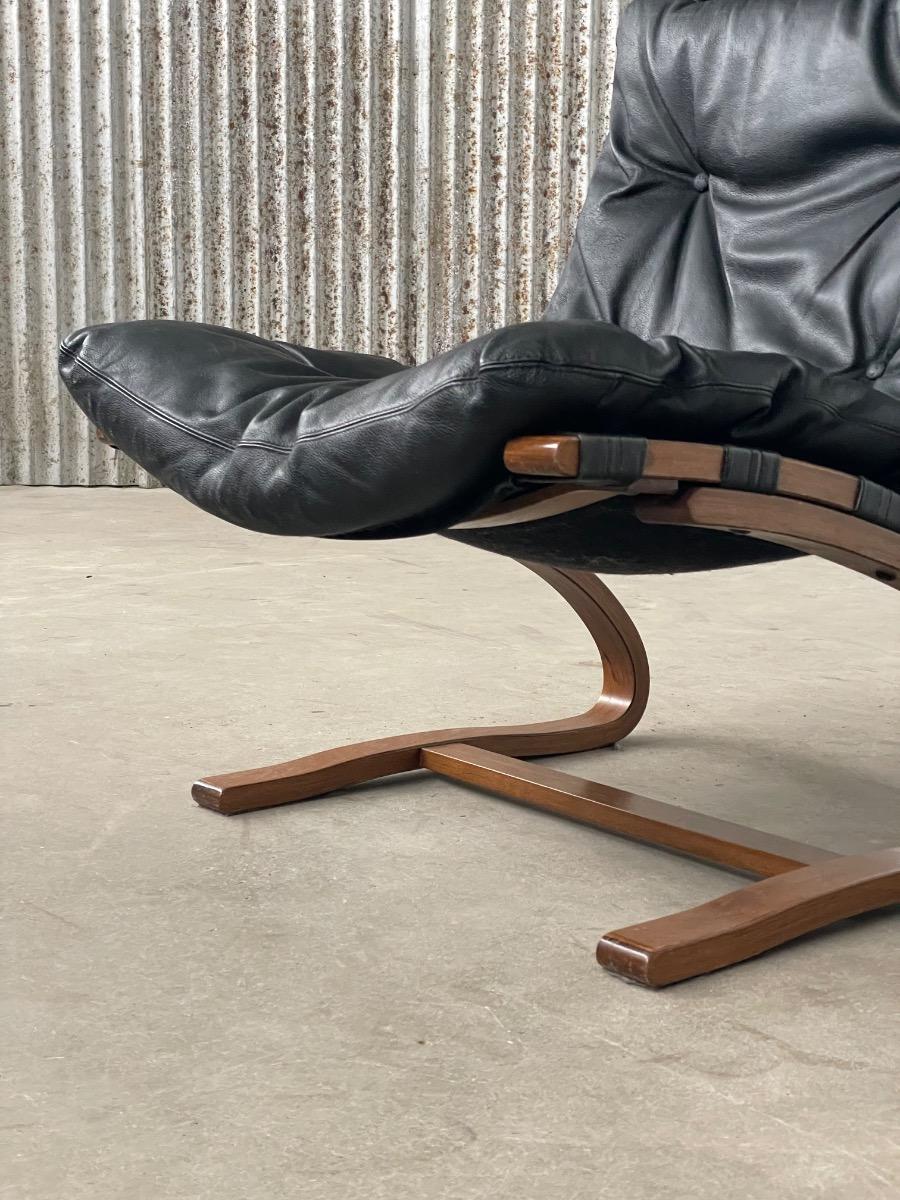 Vintage Kengu chair by Rykken 1970 Norway