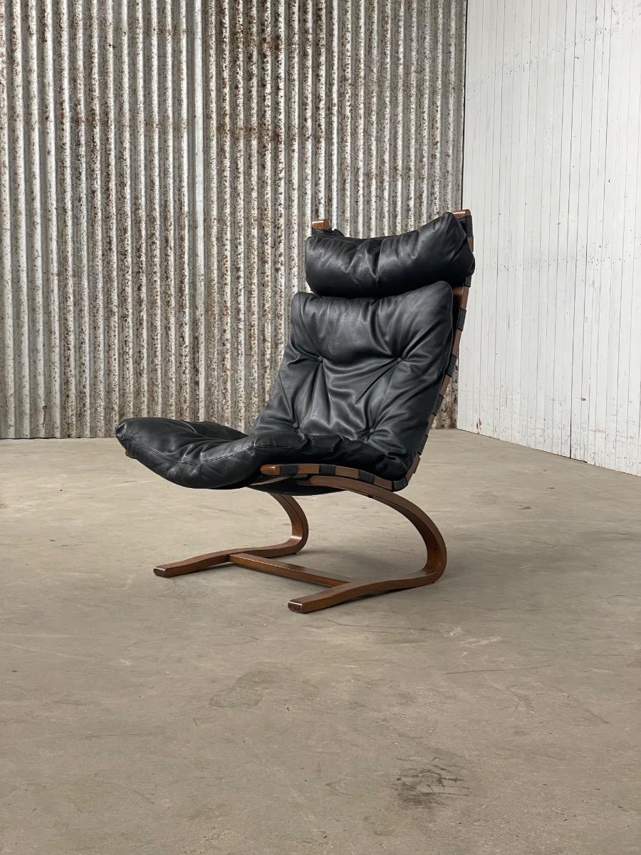 Vintage Kengu chair by Rykken 1970 Norway