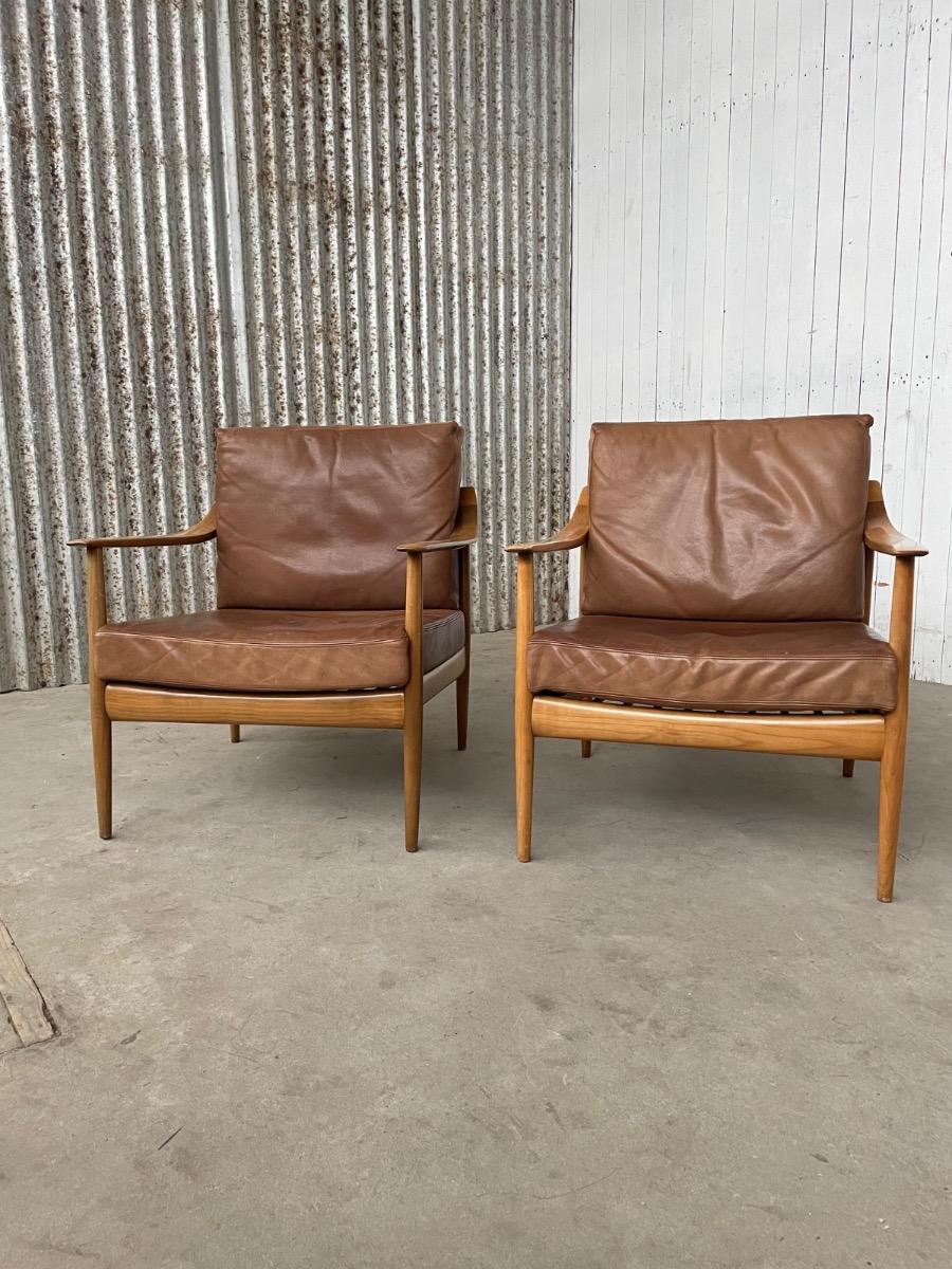 Vintage armchairs - Wilhelm Knoll Antimott - 1960s