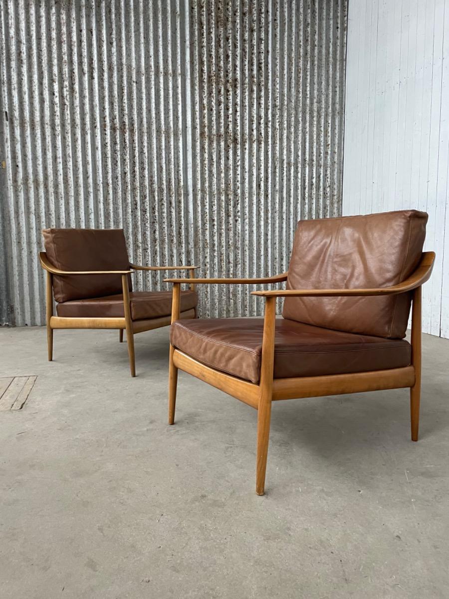 Vintage armchairs - Wilhelm Knoll Antimott - 1960s