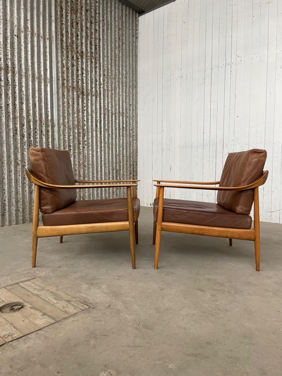 Vintage armchairs - Wilhelm Knoll Antimott - 1960s