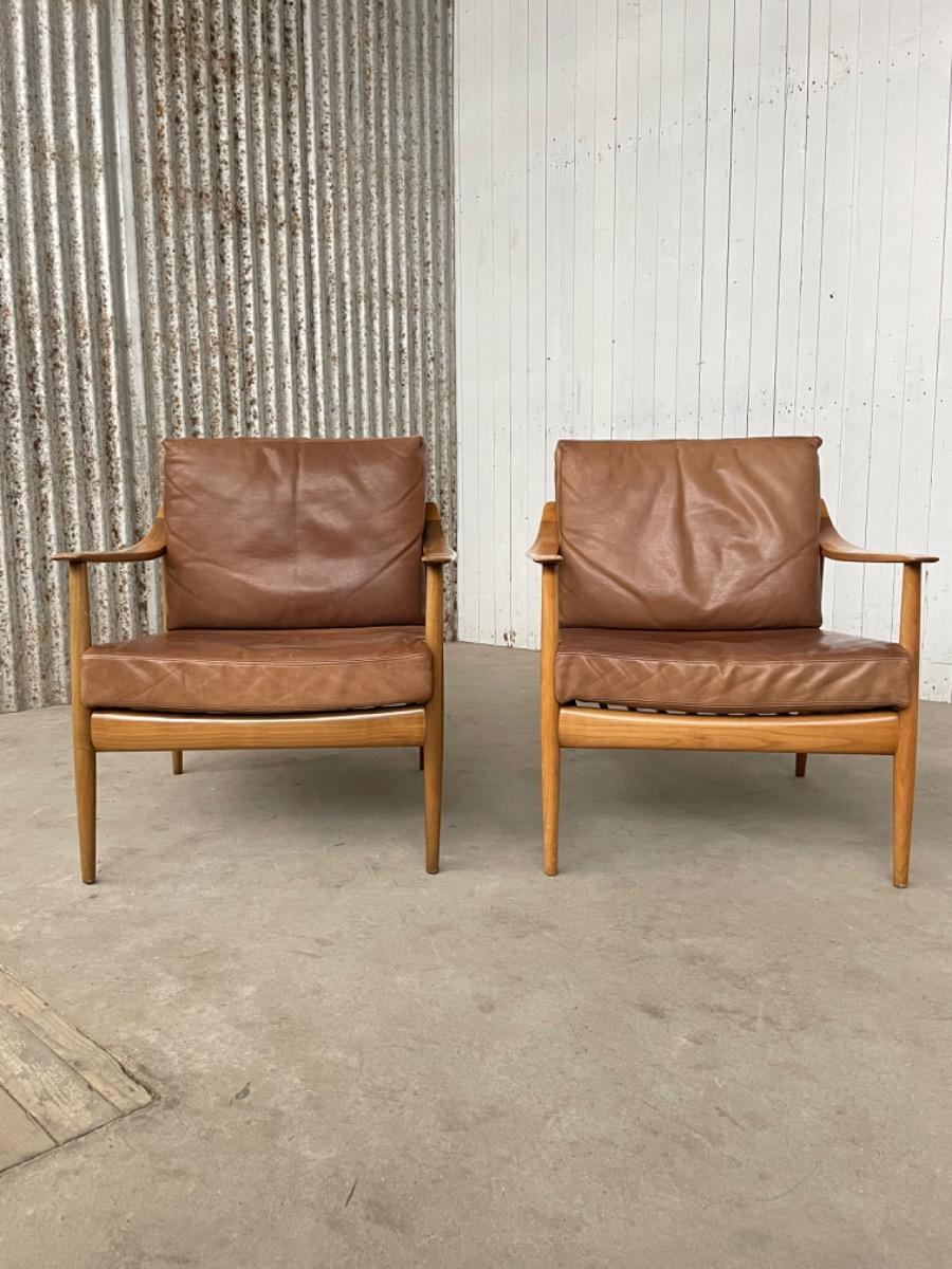 Vintage armchairs - Wilhelm Knoll Antimott - 1960s