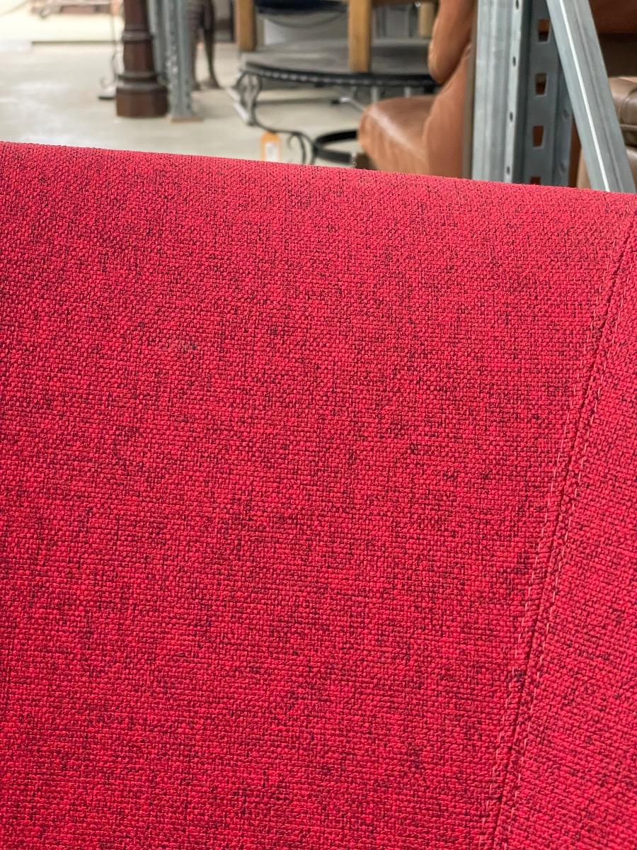 Vintage pair swivel chairs by Jan des Bouvrie on stainless steel base, Netherlands 