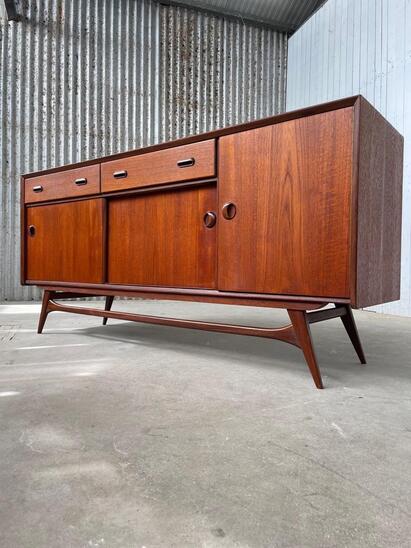 Vintage sideboard by Louis van Teeffelen 1960s