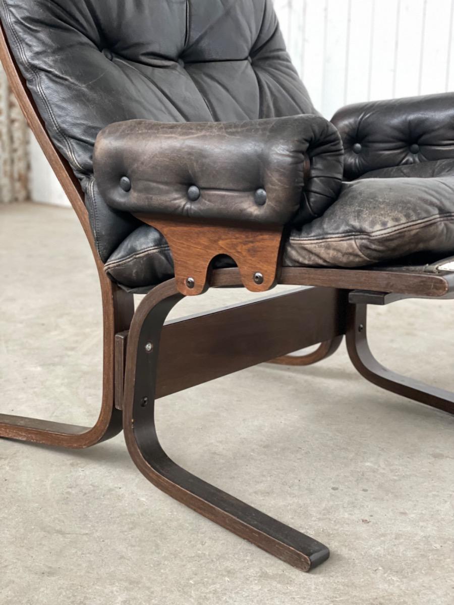 Vintage siësta arm chair - Ingmar Relling - 1960s - Westnofa 