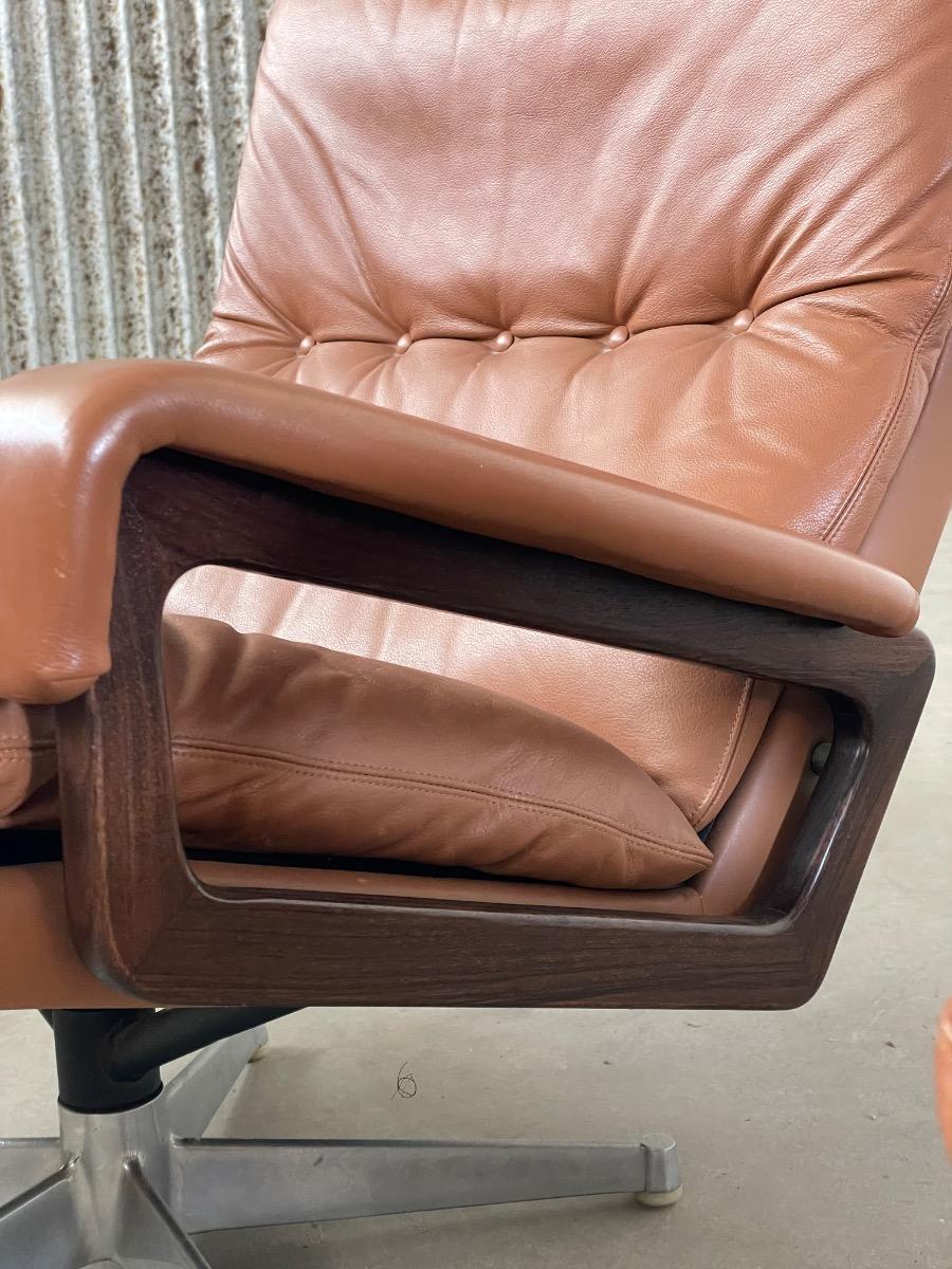 Vintage Swivel Chairs by Strässle Switzerland, 1970s