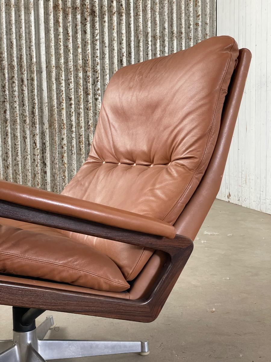 Vintage Swivel Chairs by Strässle Switzerland, 1970s
