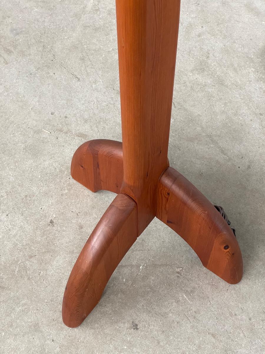 Vintage wooden design floorlamp 1960s 